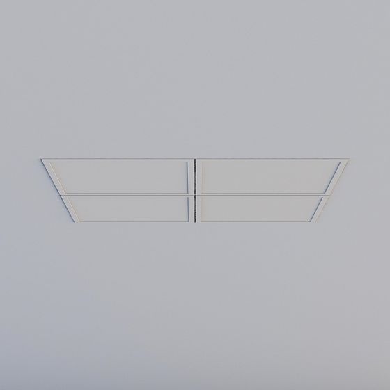 Stylish Minimal Ceiling Light 3D model