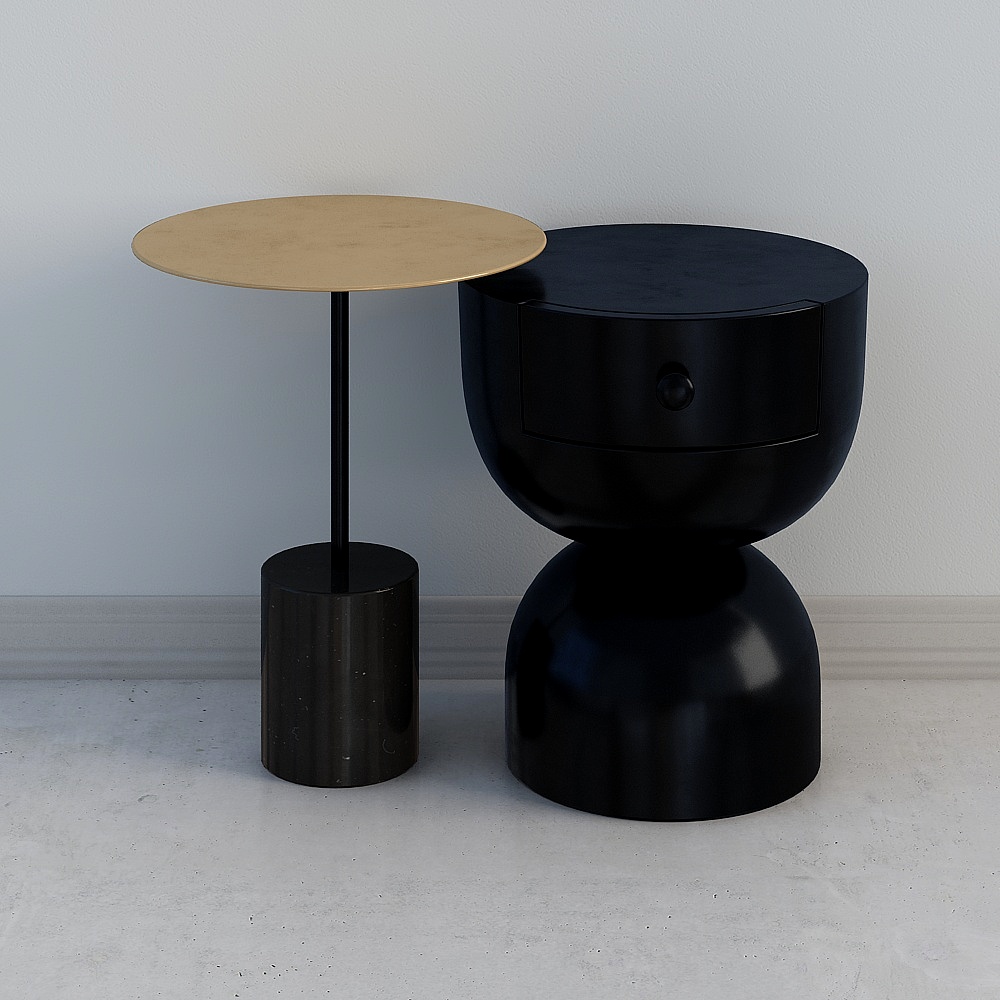 Urban Corner Side Table 3D model