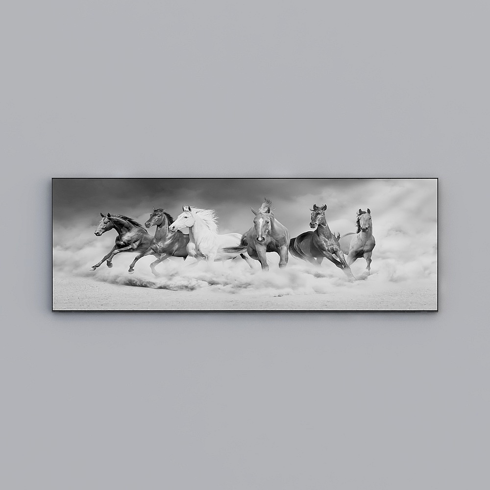 Galloping Horses 3D model