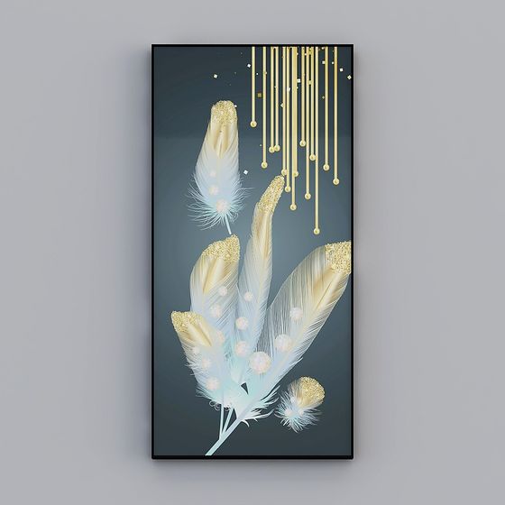 Feather Dance 3D model