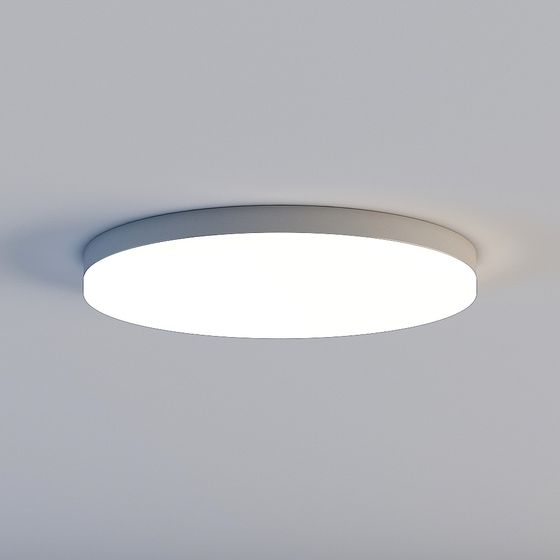 Smooth Ceiling Light 3D Model for Modern Spaces