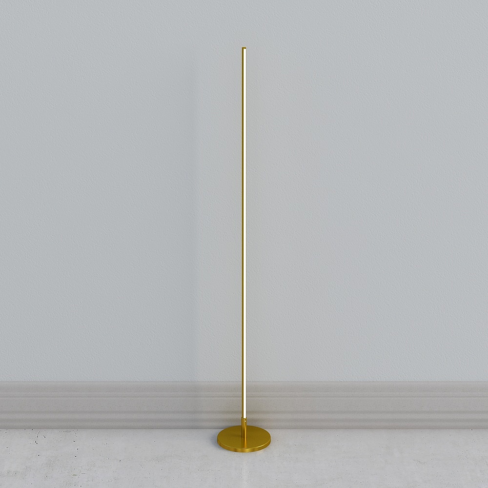 Golden Floor lamp