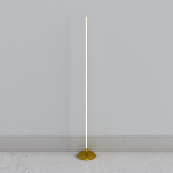 Minimalist Floor Lamp 3D model