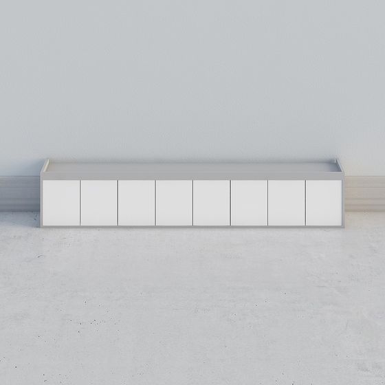 Urban Shelf 3D Model for Minimalist Interiors