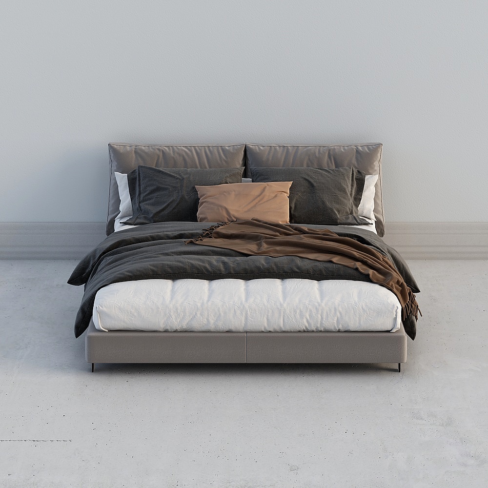 Giường đôi Jane Eu - LS