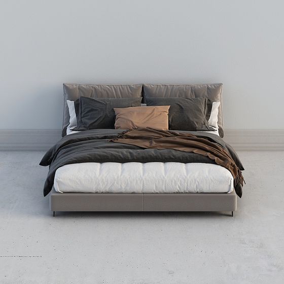 Giường đôi Jane Eu - LS