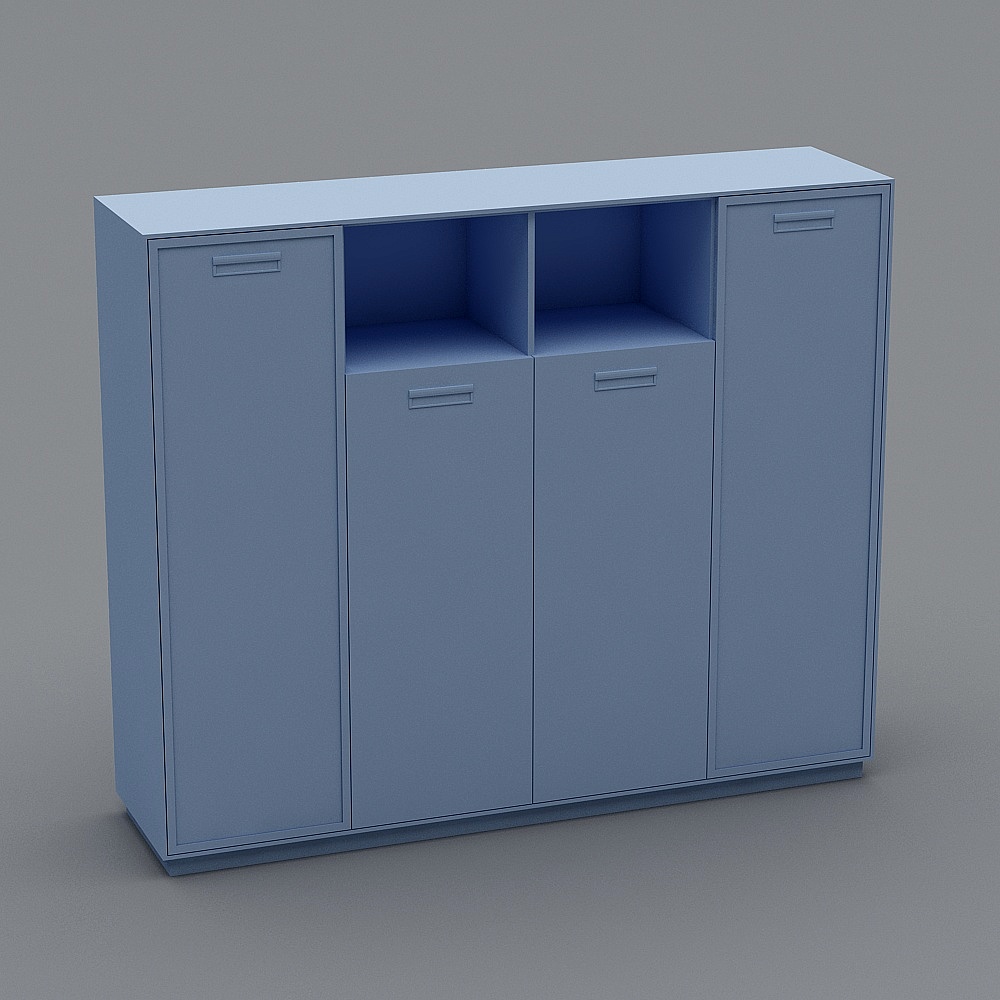 Urban Storage Cabinet 3D model