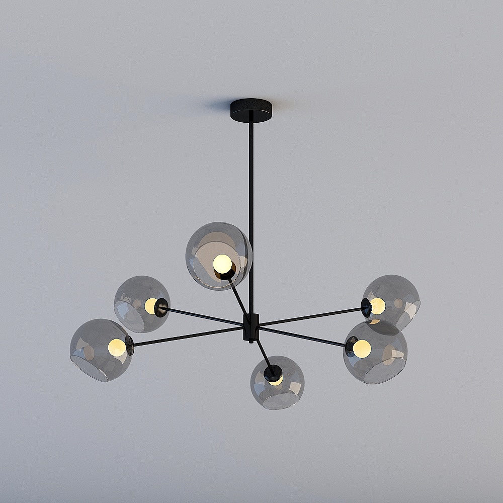XG-9194 has want to light up the bedroom chandelier with want to light the modern minimalist living room chandelier restaurant lamp creative personality magic bean Nordic molecular lamp