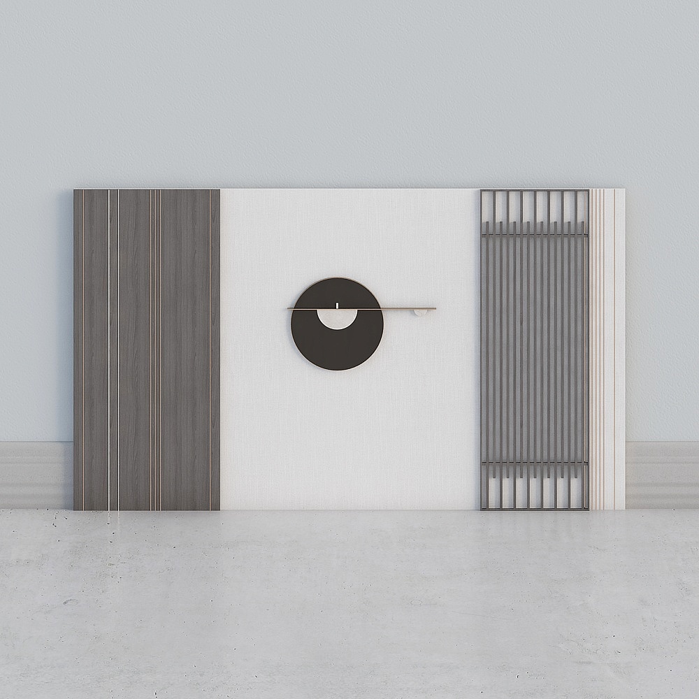 Neo-Chinese background wall