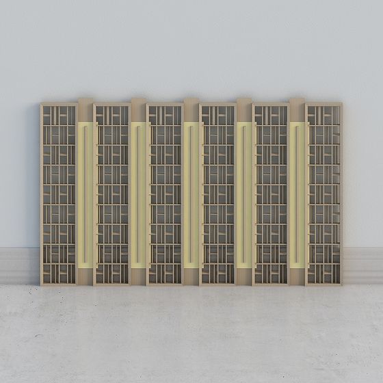 Unique Geometric Low-Polygon 3D Model Design