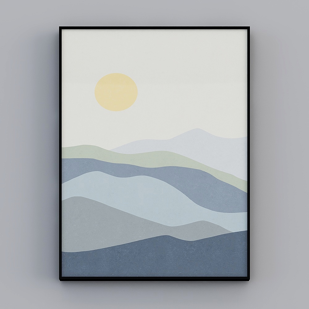 Peinture Fine Glorieuse - Simplicité Moderne - LALB-35716 - Peinture Décorative