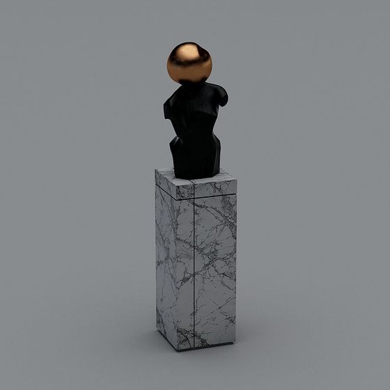 Abstract Sculpture 3D model