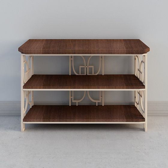 Art Deco Console Table 3D model for Modern Spaces