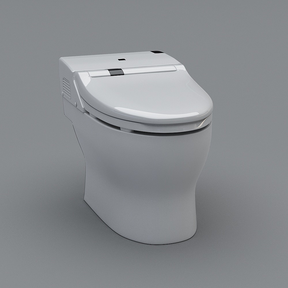 Toilette de style chinois moderne