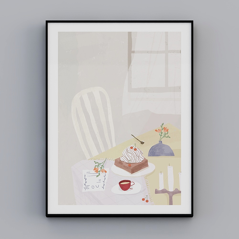 Glorious Fine Painting - Modern Simplicity - LALB-80670 - Decorative Painting