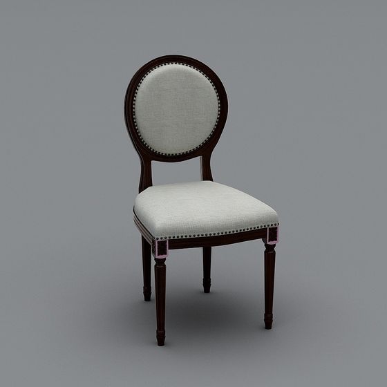 Elegant Vintage-Modern Chair 3D model