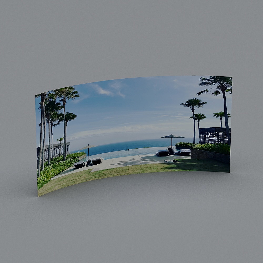Tropical Oasis 3D model for Designers