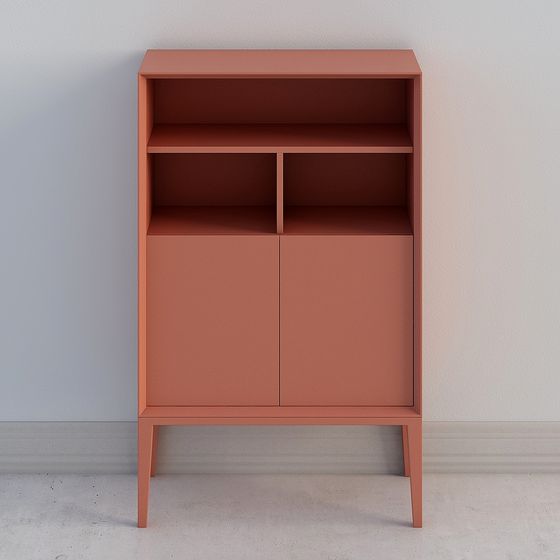 Urban Storage Cabinet 3D model for Modern Spaces