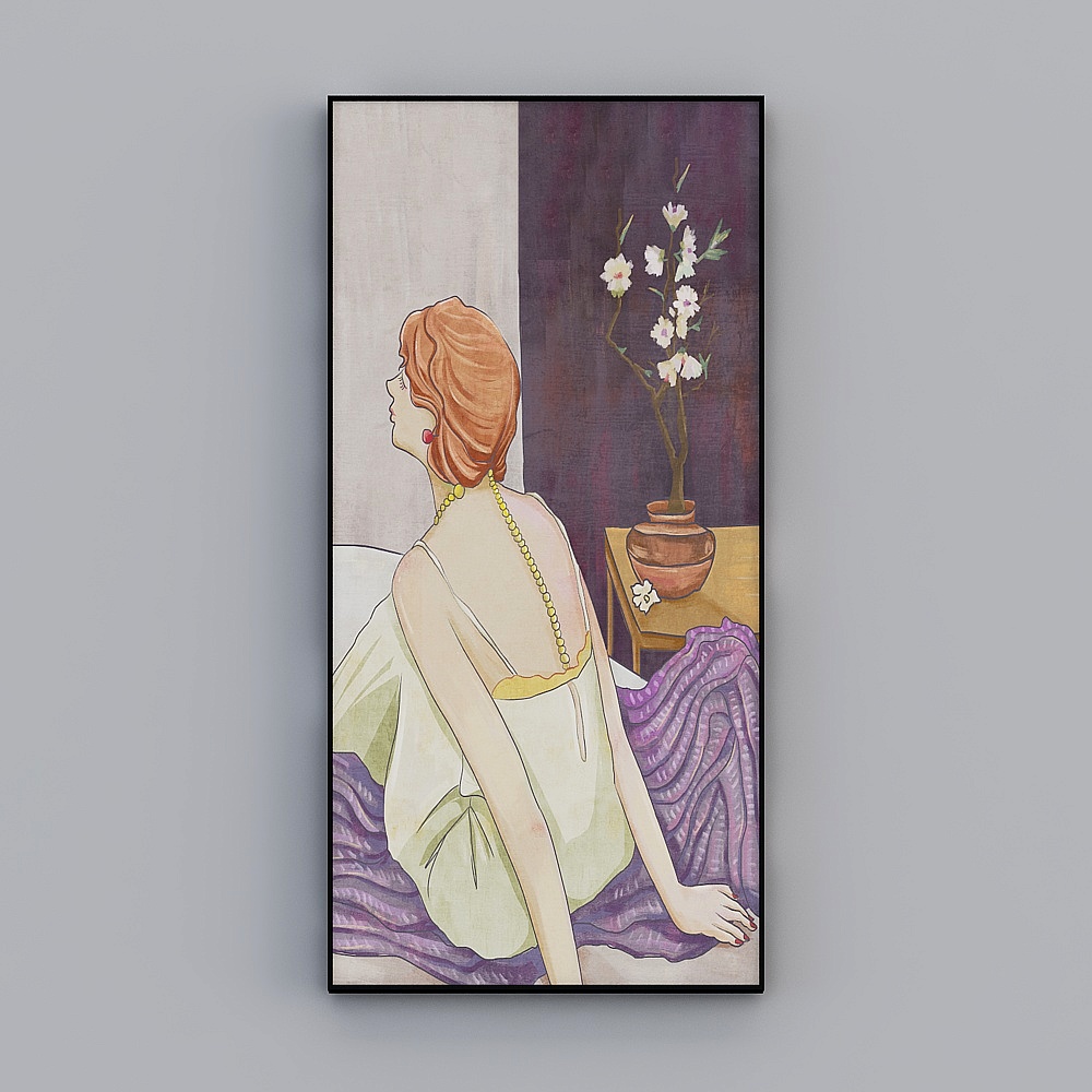 Peinture Fine Glorieuse - Simplicité Moderne - LALB-33600 - Peinture Décorative