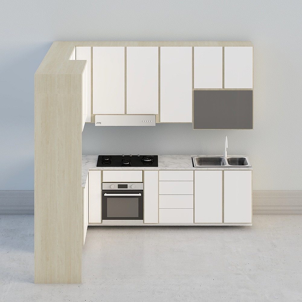 clementi 445 kitchen.skp