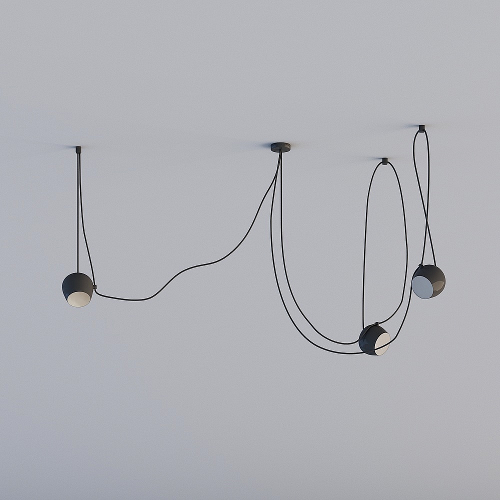 FLOS_AIM+Lampade a Sospensione.skp