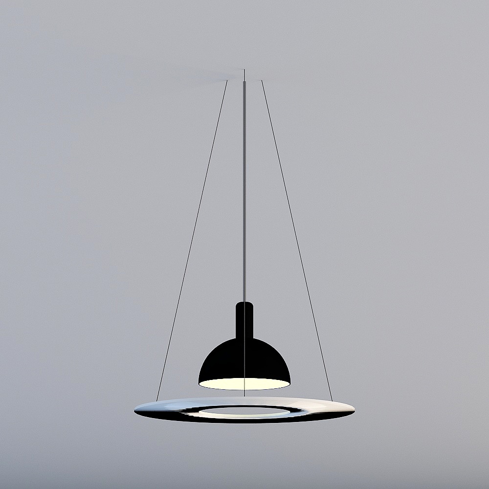 YX-D9041 has a nordic single-headed modern minimalist bedroom restaurant chandelier with creative personality of a small chandelier flying saucer that wants to light up a window lamp