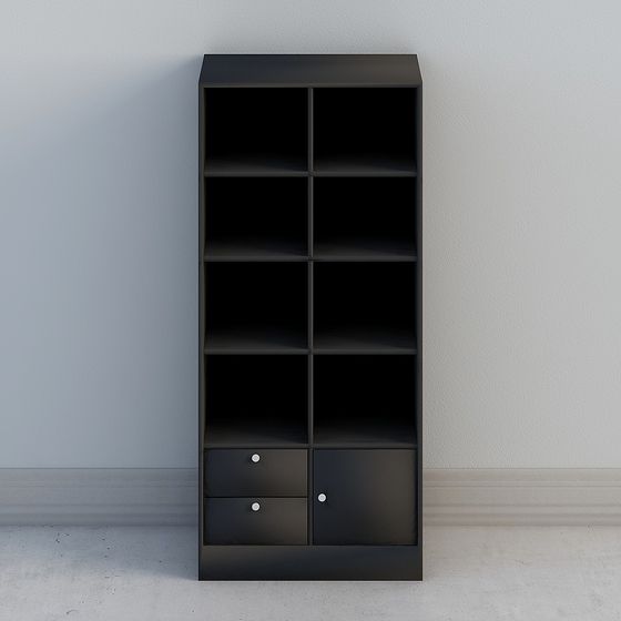 Urban Elegance Bookshelf 3D model