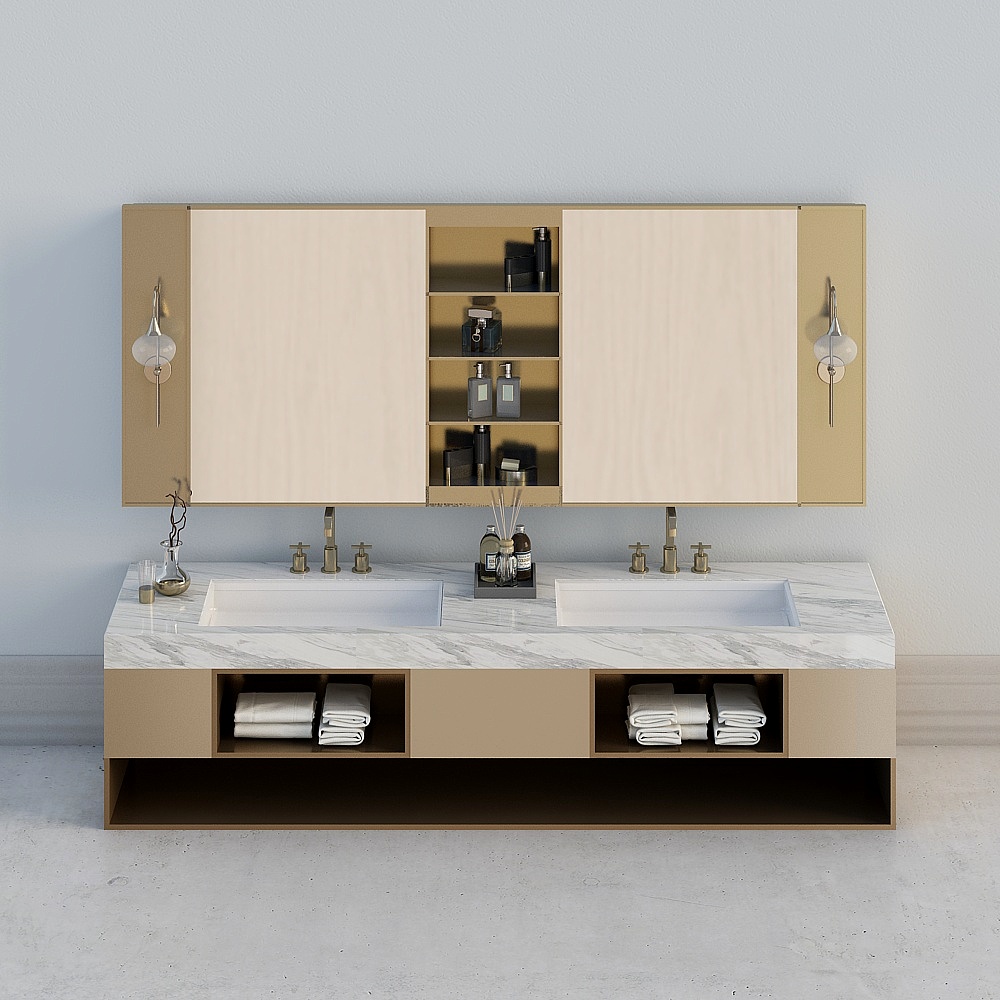 Wash the hand-washing table