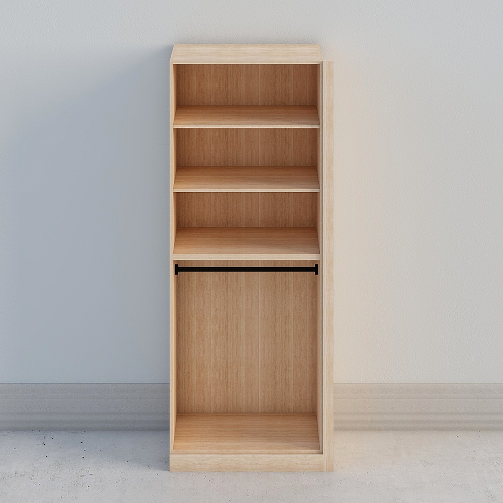 45- Flat cabinet without door