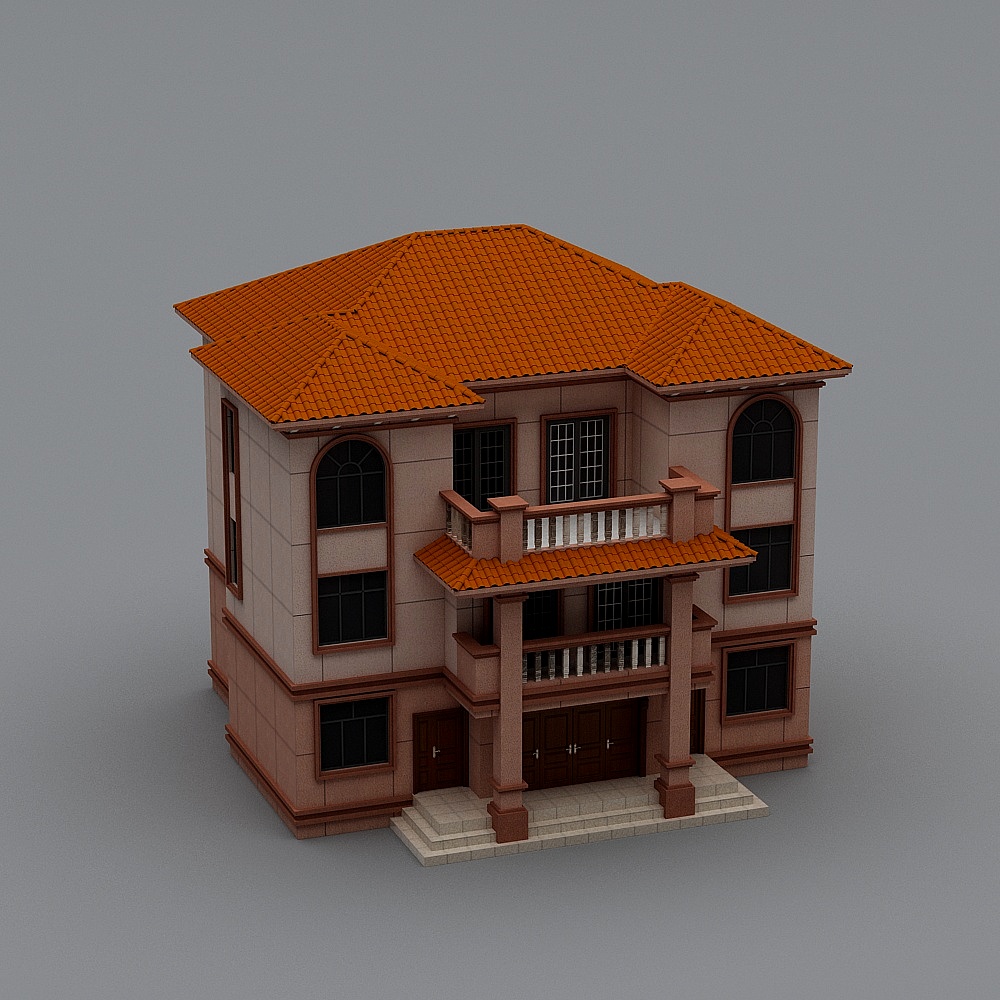 The appearance of the villa