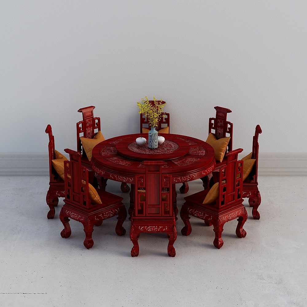 Mahogany dining table