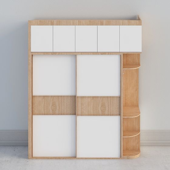 Urban Bookshelf 3D model