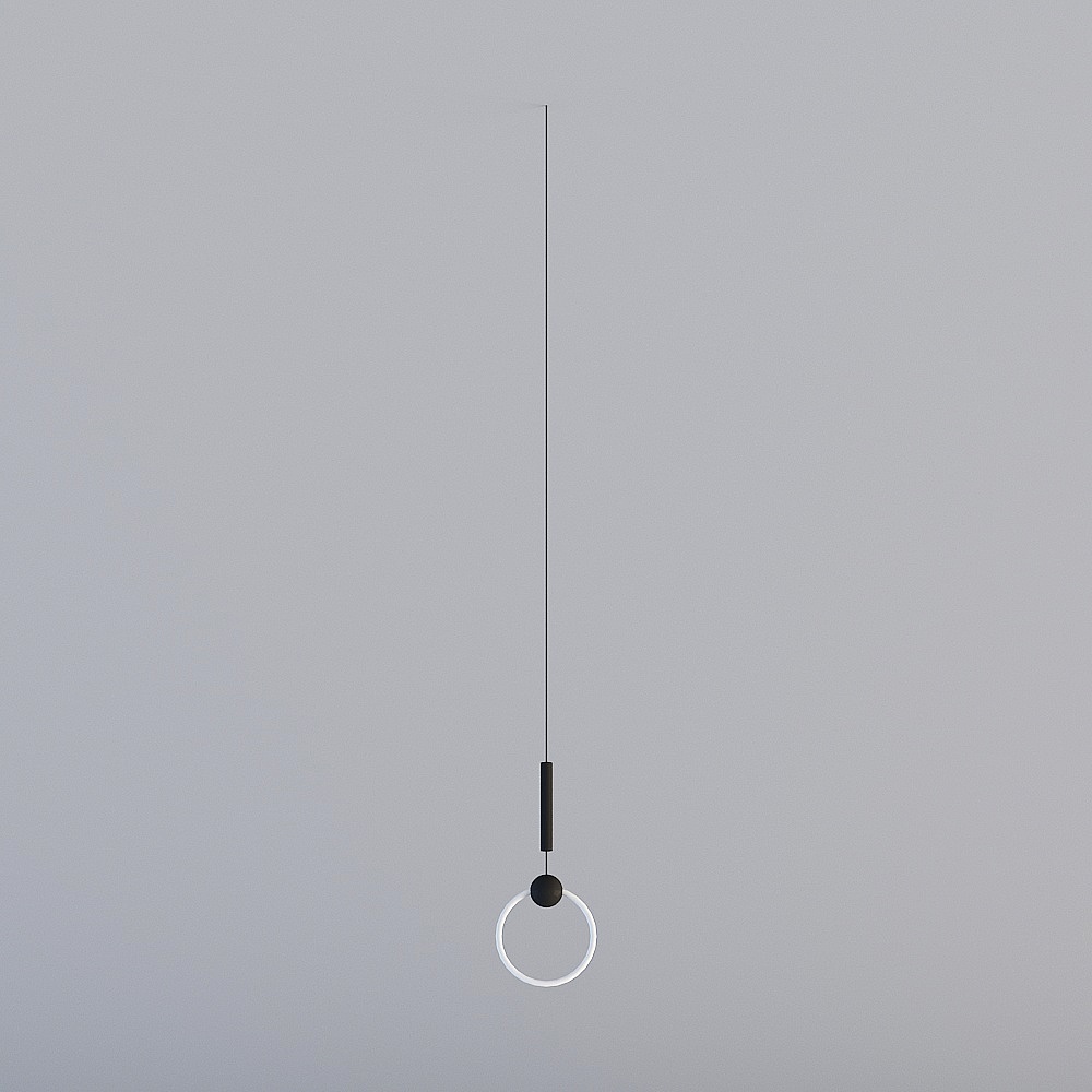 침대 옆 샹들리에