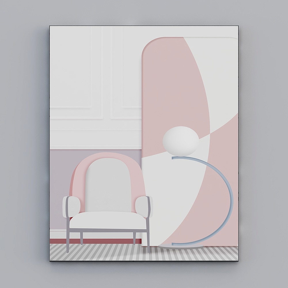 Clother - Morandi series abstract simplicity