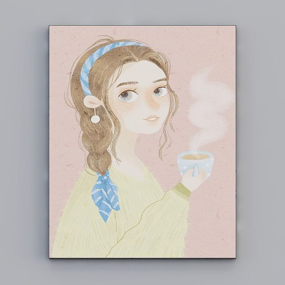 Dawn Coffee 3D Model for Creative Spaces