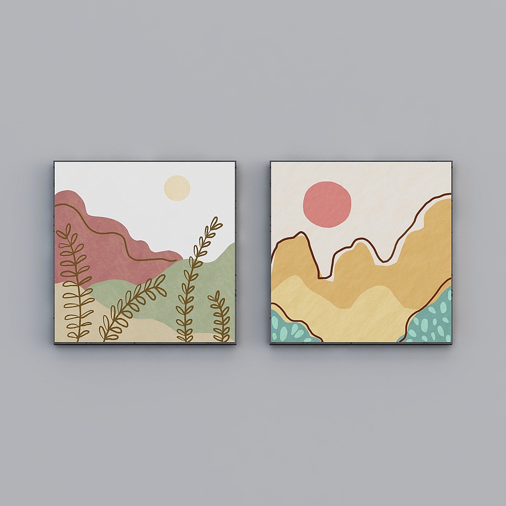 Cloth decorater - geometric small fresh series