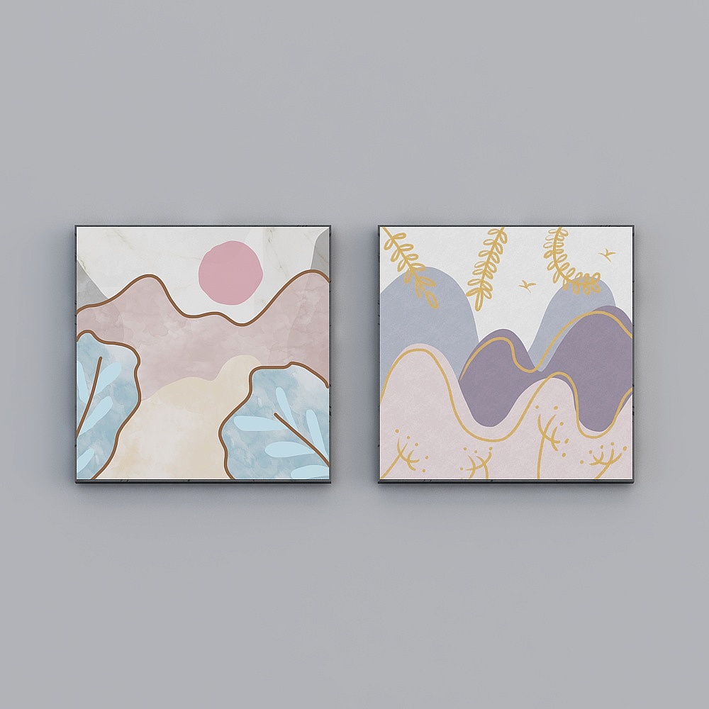 Cloth decorater - geometric small fresh series