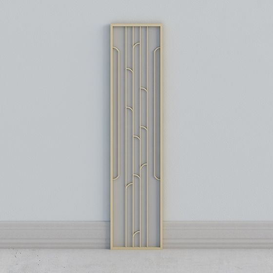 Art Deco Panel 3D model