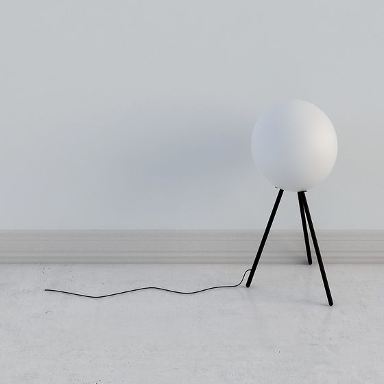 Minimalist Table Lamp 3D model