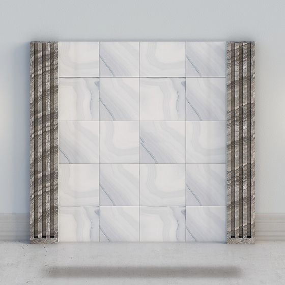 Marble Panel 3D model