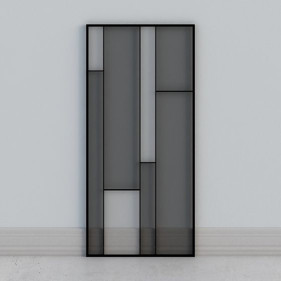 Geometric Low-Polygon 3D Model for Contemporary Spaces