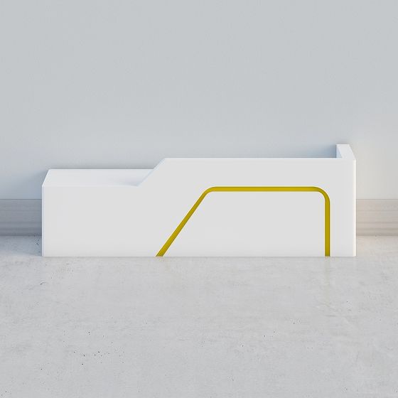 Urban Edge Reception Desk 3D model
