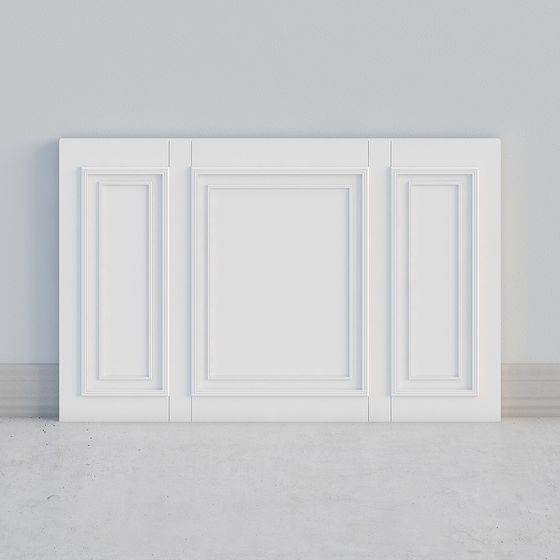 Pared de televisión europea simple