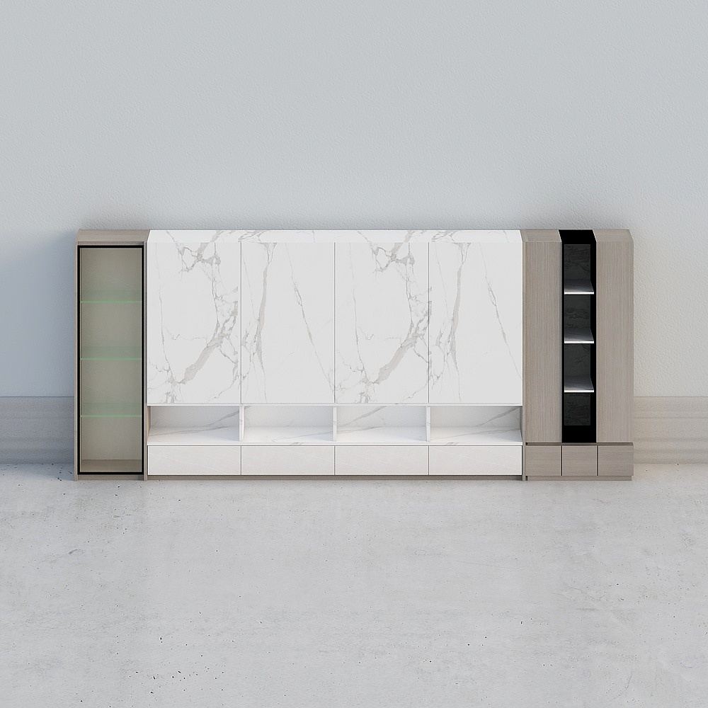 Parete di sfondo per TV 2