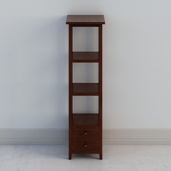 Urban Bookshelf 3D model