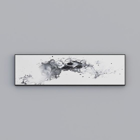 Abstract Low-Poly 3D Model Art for Modern Design