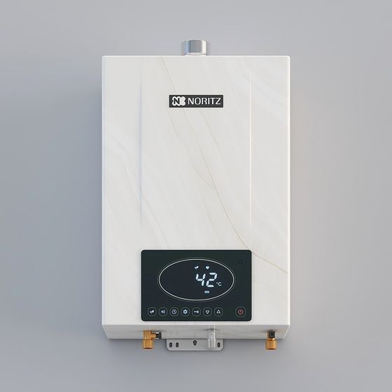 Efficient Green Water Heater 3D Model