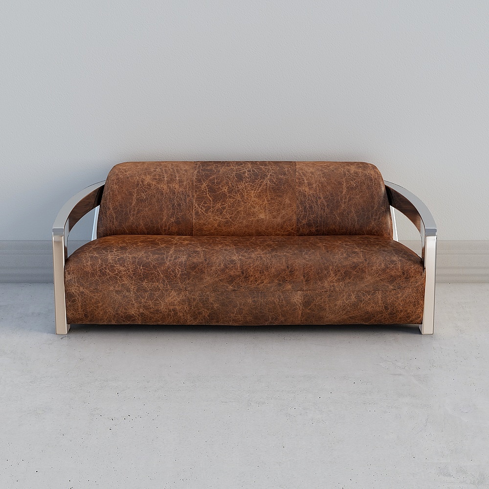 ST3943_ three-person sofa