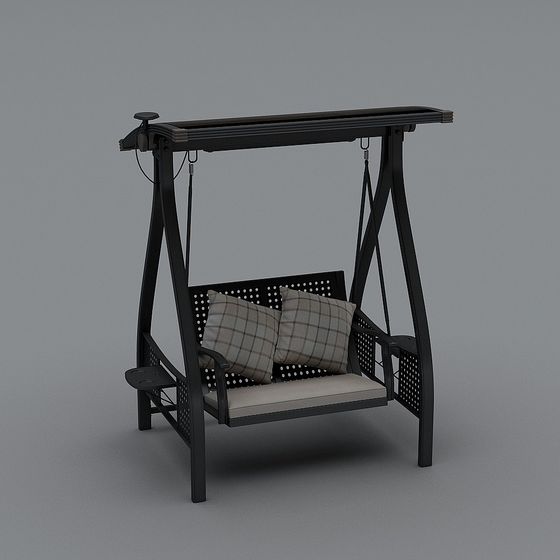 M. Wei - Balançoire en aluminium coulée solaire