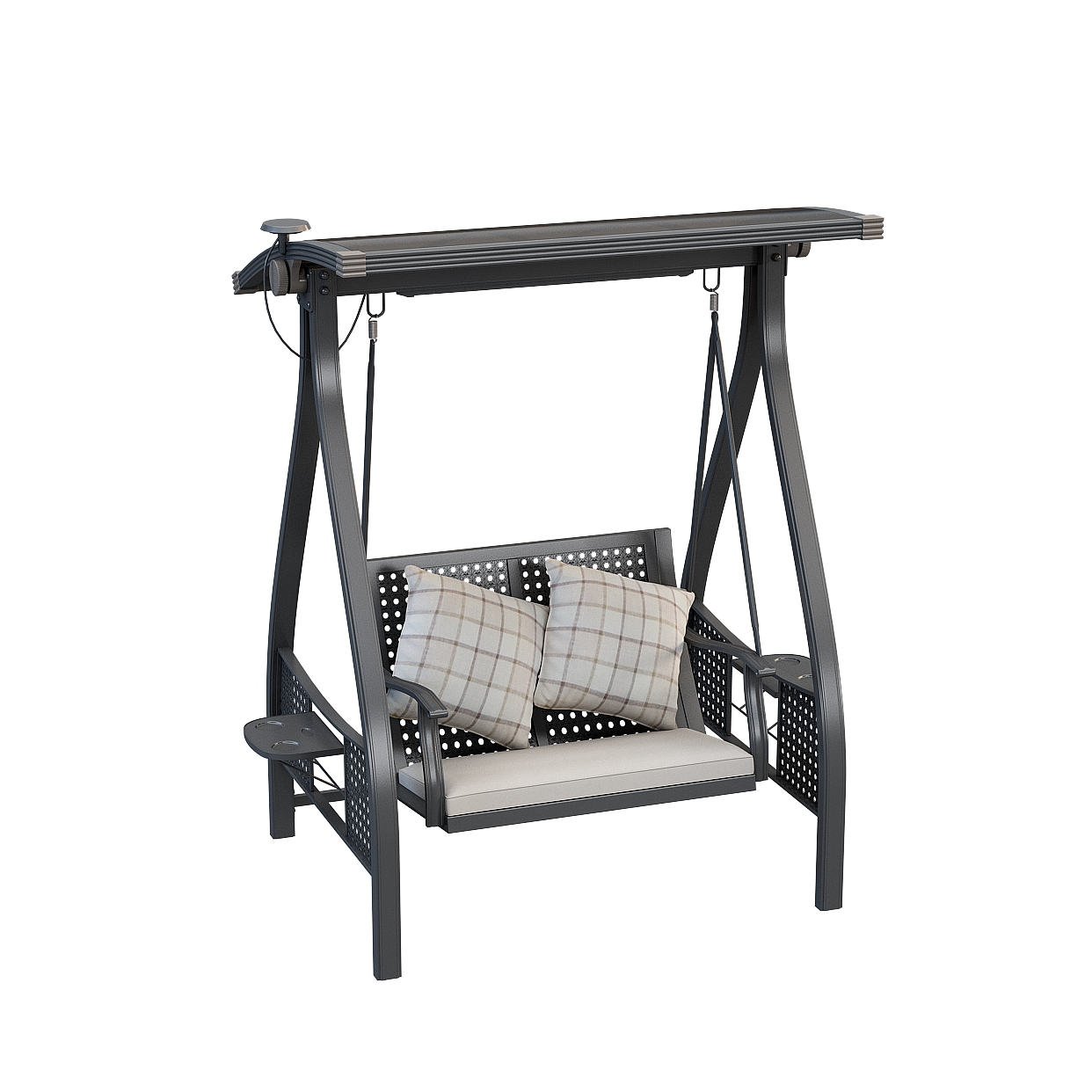 Stylish Hanging Chair 3D Model – Modern Minimalist Design